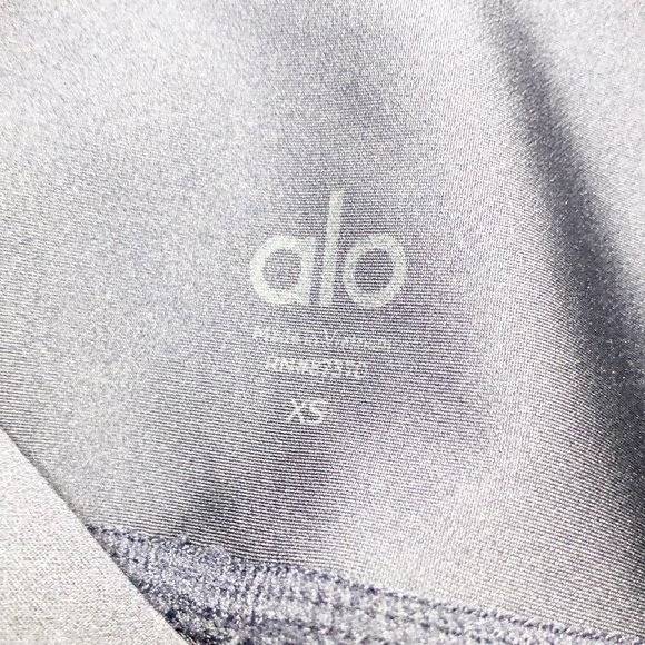 Alo Yoga Navy Blue Athletic Leggings Tights, XS - Picture 6 of 7
